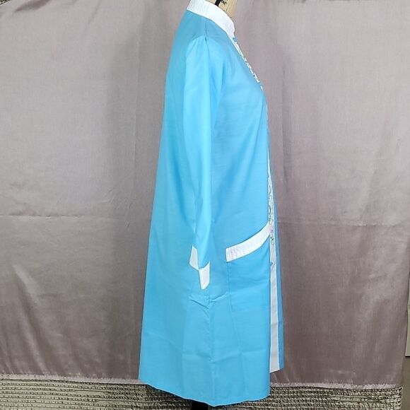 VINTAGE 1960'S JODIE ARDEN Hand Embroidered‎ Kimono - Picture 7 of 11